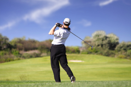 Play in a Pro-Am golf event